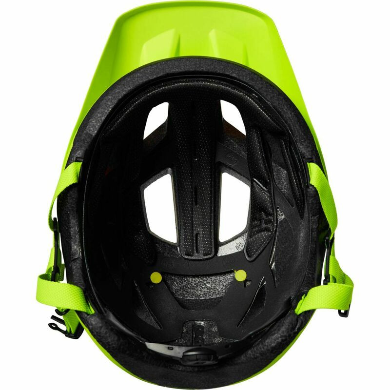 Fox Racing Mainframe Mips Flo Yellow Helmet