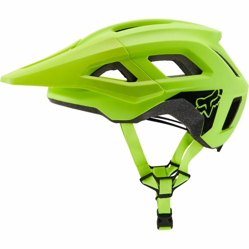 Fox Racing Mainframe Mips Flo Yellow Helmet