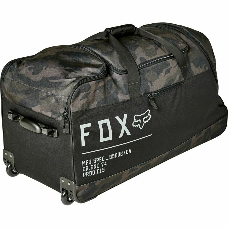 Fox Racing Shuttle 180 Black Camo Gear Bag