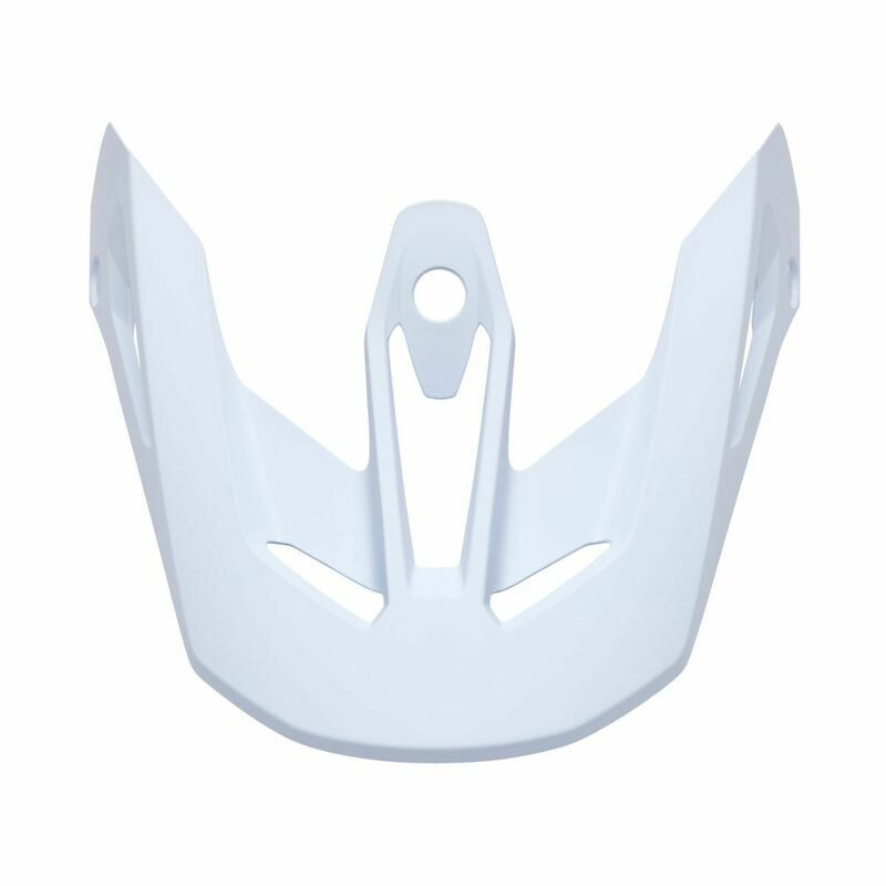 Fox Racing V3 Solid Mt White Visor