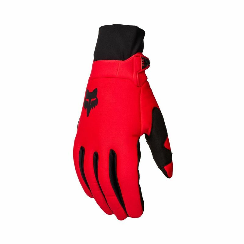 Fox Racing Defend Drive Thermo Flo Red Gloves - Speed Addicts