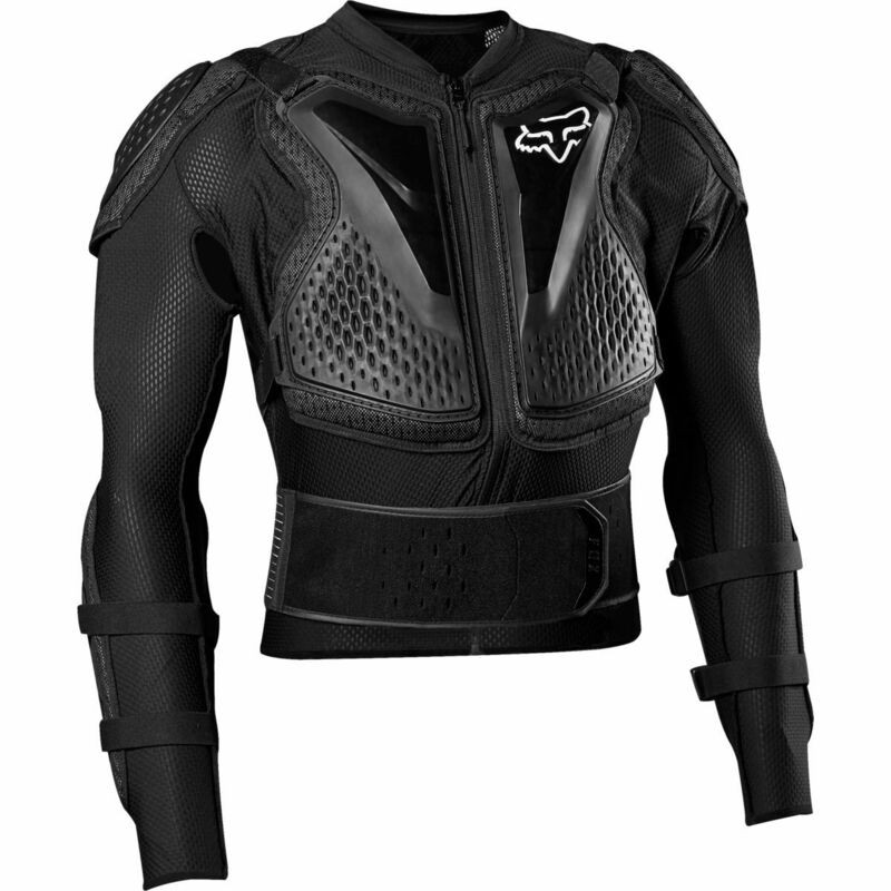 FOX ブラック プロテクター Sサイズ Fox Racing Youth Titan Rental Black Sport Jacket Guard - Speed Addicts