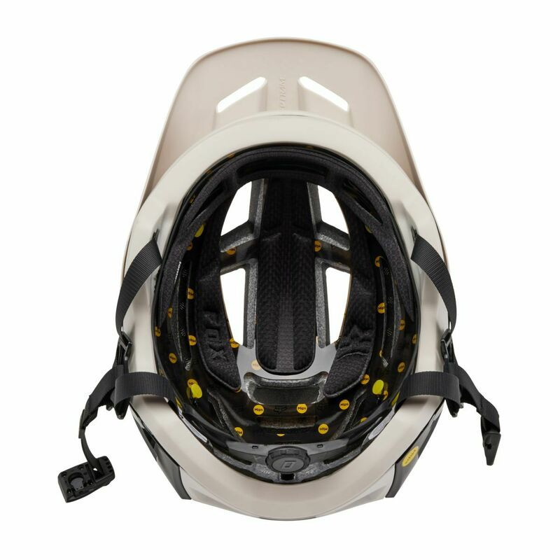 Fox Racing Speedframe Pro CE Blocked Vintage White Helmet