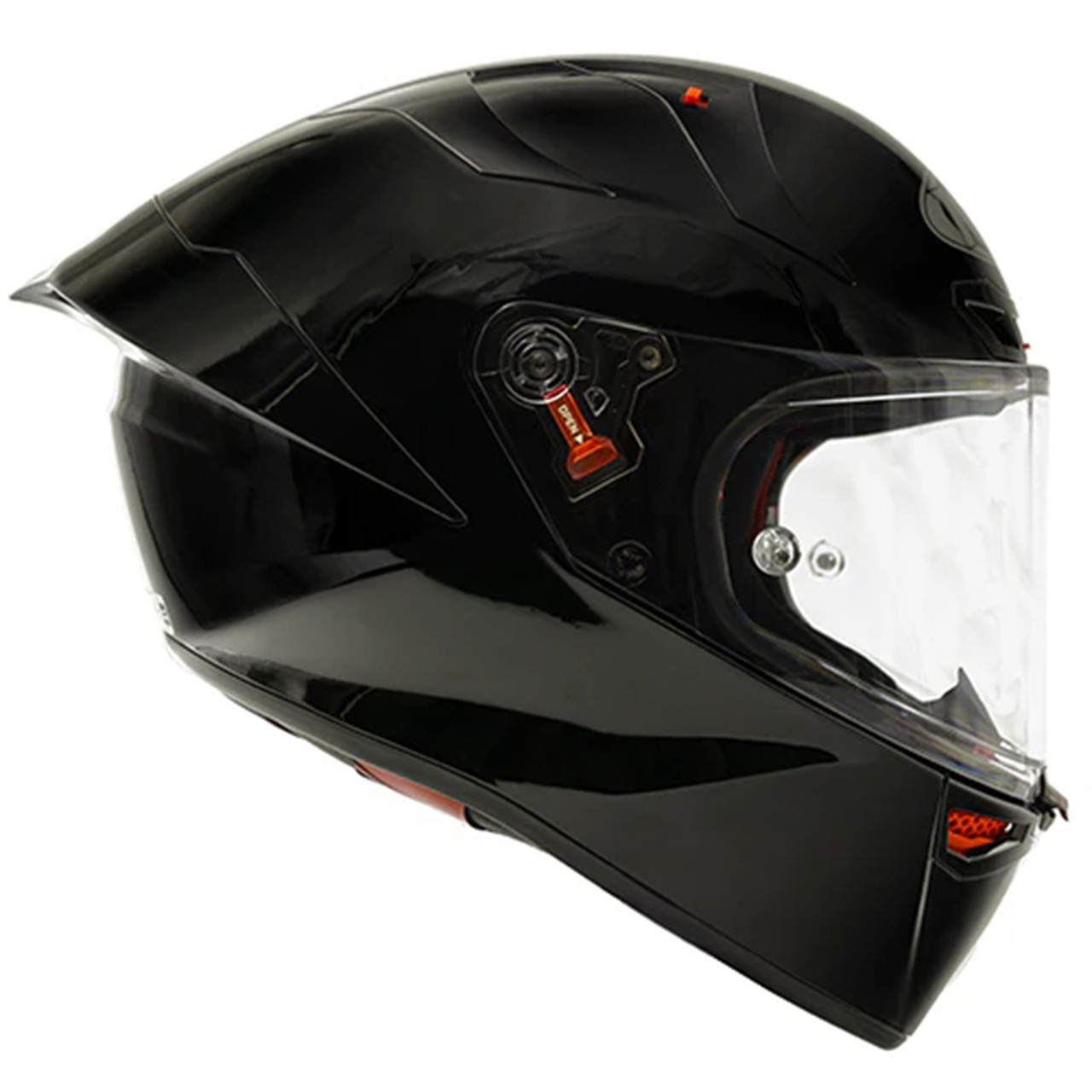 KYT KX-1 Race GP Black Gloss Helmet - Speed Addicts