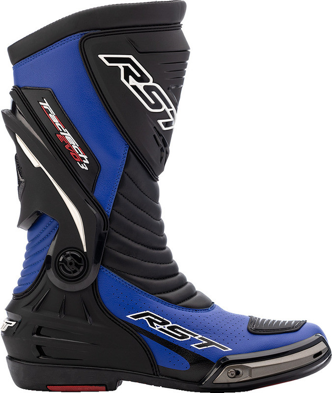 レーシングブーツRST Tractech Evo III Sport オートバイ RST Tractech Evo III Sport CE Blue Black Boots - Speed Addicts