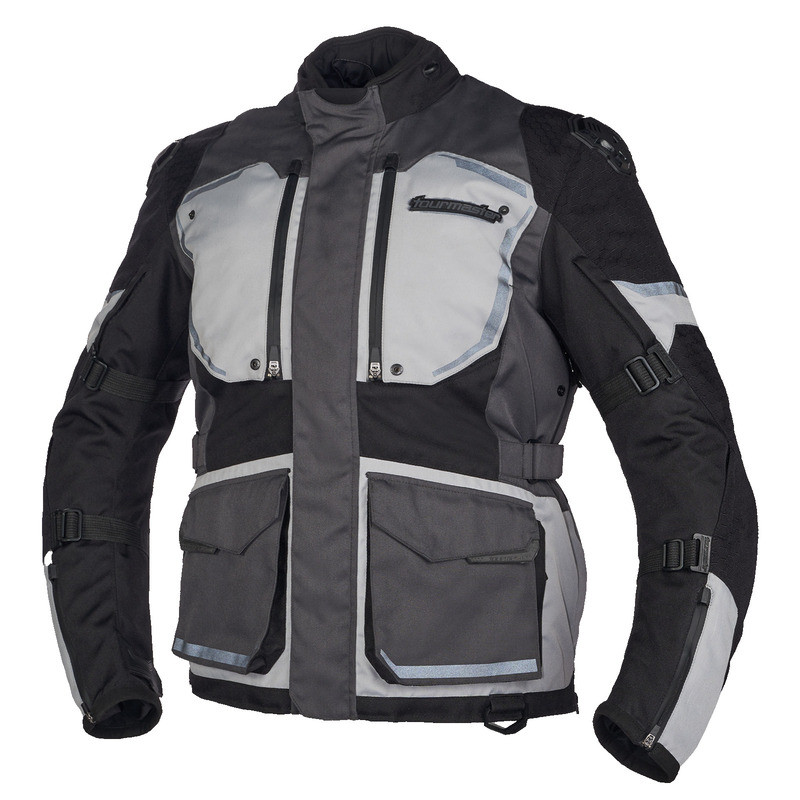 Tour Master The Trek Gray Black Jacket