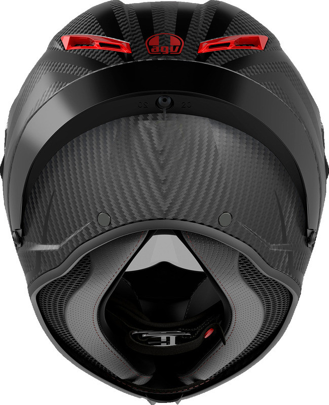 AGV Pista GP RR Intrepido Matte Carbon Black Red Helmet - Speed