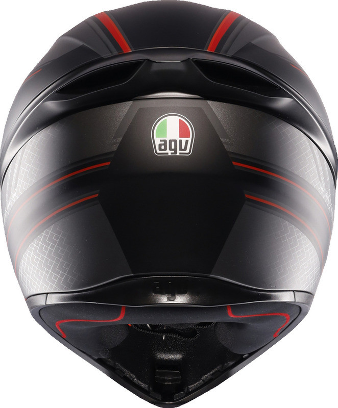 AGV K1 S Sling Matte Black Red Helmet
