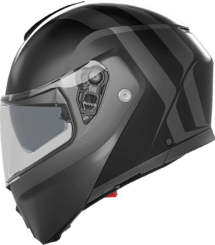 AGV StreetModular Resia Matte Black Gray Helmet
