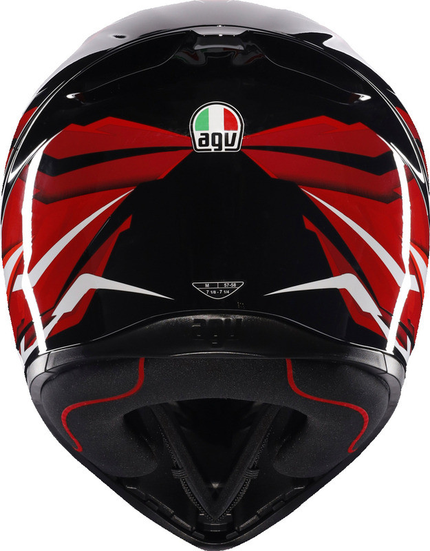 AGV K1 S Lion Black Red White Helmet - Speed Addicts