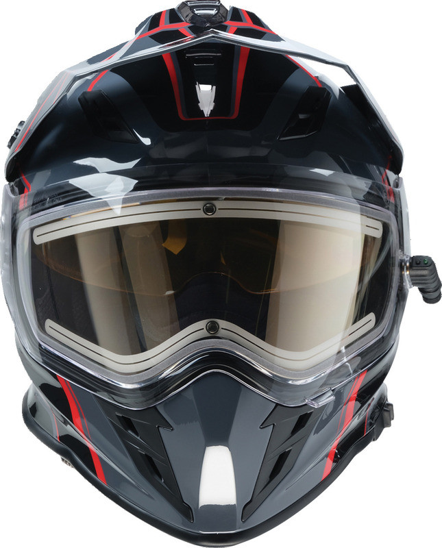Z1R Range 2.0 Rotor Black Red Electric Helmet