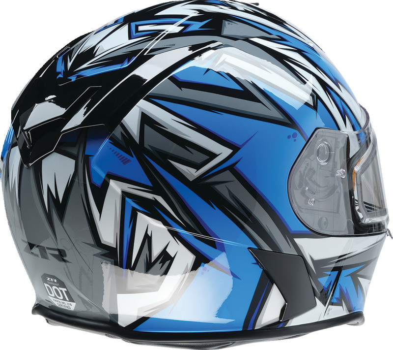 Z1R Warrant Neuron Blue White Helmet