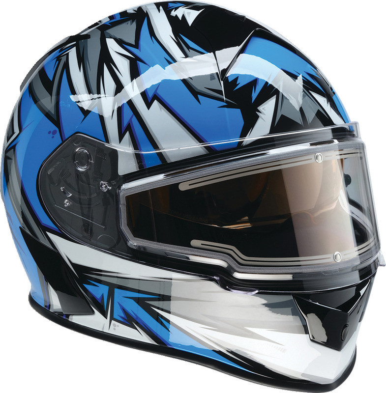 Z1R Warrant Neuron Blue White Helmet