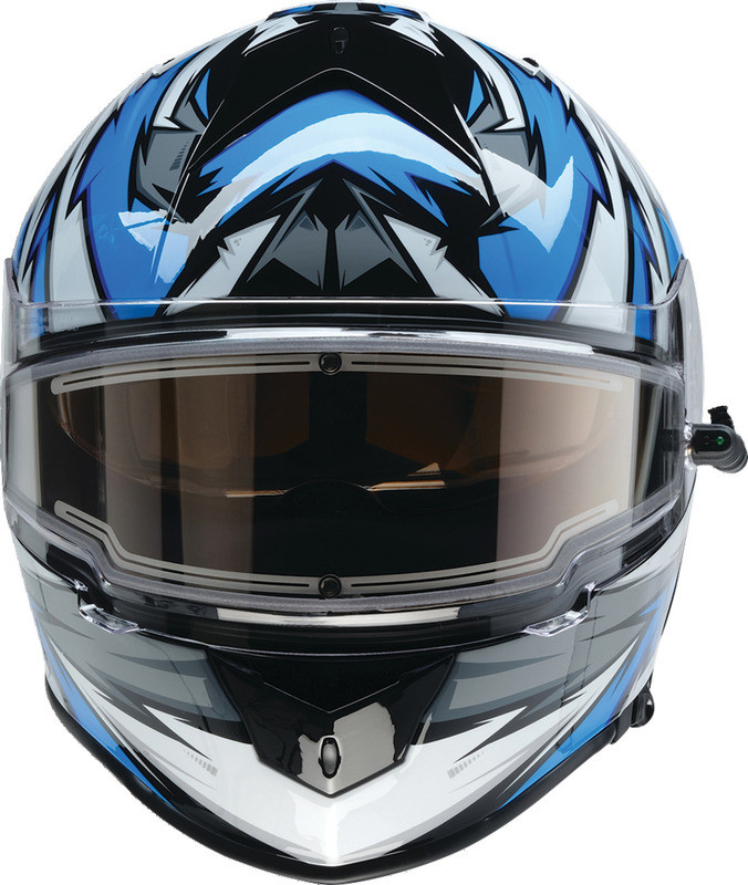 Z1R Warrant Neuron Blue White Helmet