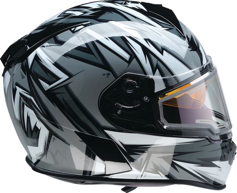 Z1R Warrant Neuron Gray White Helmet