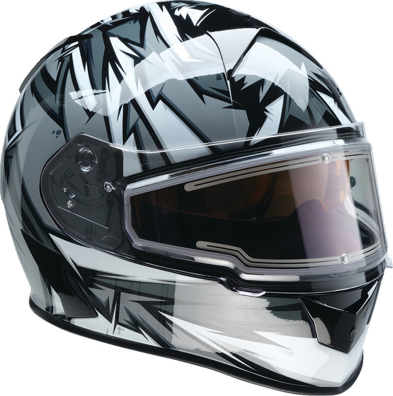Z1R Warrant Neuron Gray White Helmet