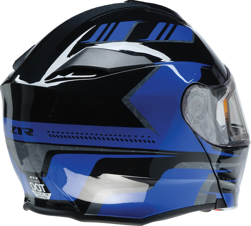 Z1R Solaris 2.0 First Tracks Blue Helmet
