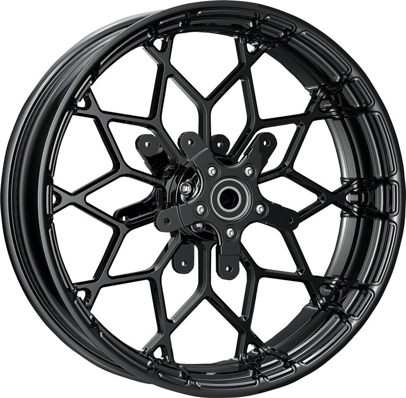 Arlen Ness Fat Wheel 18x5.5" Front Black - 91-650