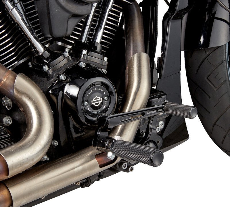 Arlen Ness Mid Controls Black FLT '14-'22 - 420-120