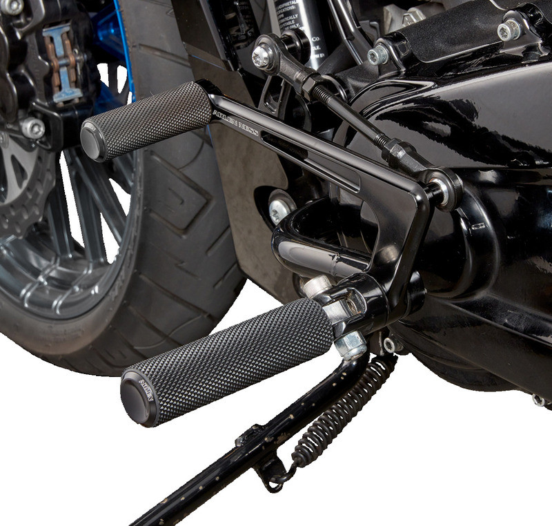 Arlen Ness Mid Controls Black FLT '14-'22 - 420-120