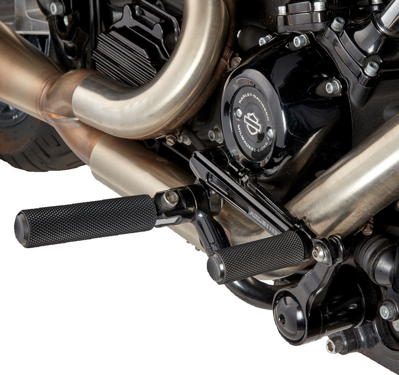 Arlen Ness Mid Controls Black FLT '14-'22 - 420-120