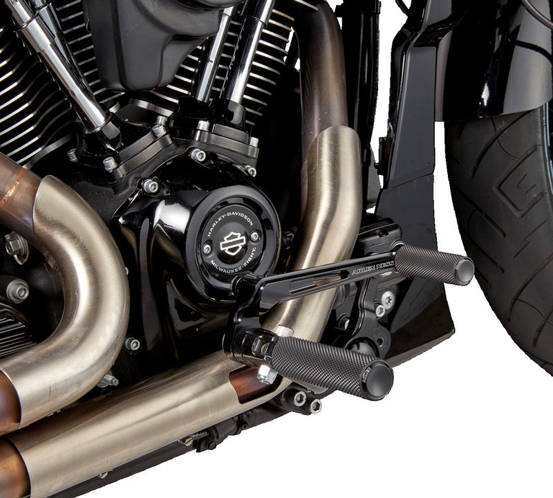 Arlen Ness Mid Controls Black FLT '14-'22 - 420-120