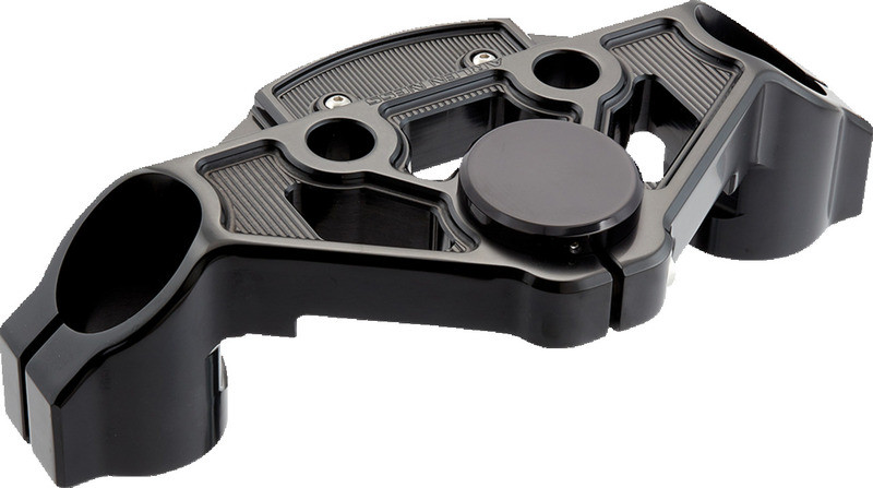 Arlen Ness Triple Tree Black - 130-004