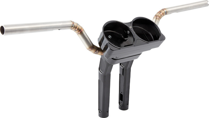 Arlen Ness Risers Method Kickback 10" Black - 520-032