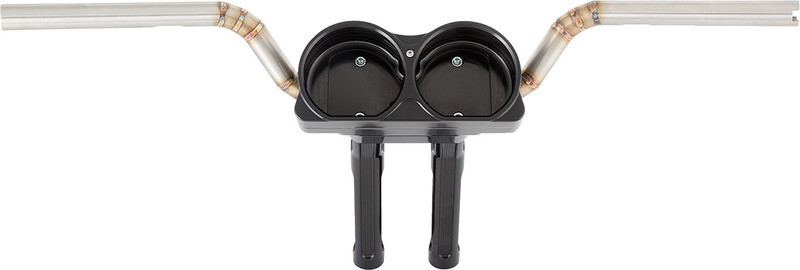 Arlen Ness Risers Method Kickback 10" Black - 520-032