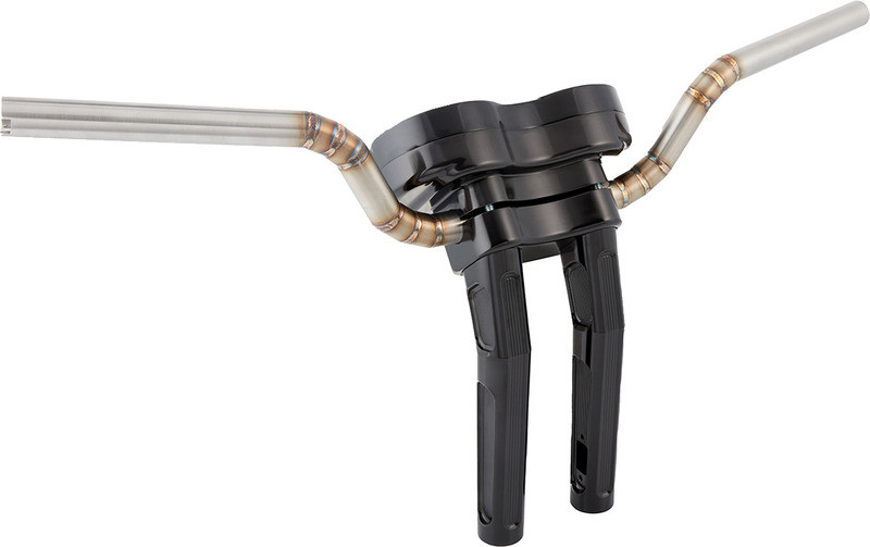 Arlen Ness Risers Method Kickback 10" Black - 520-032