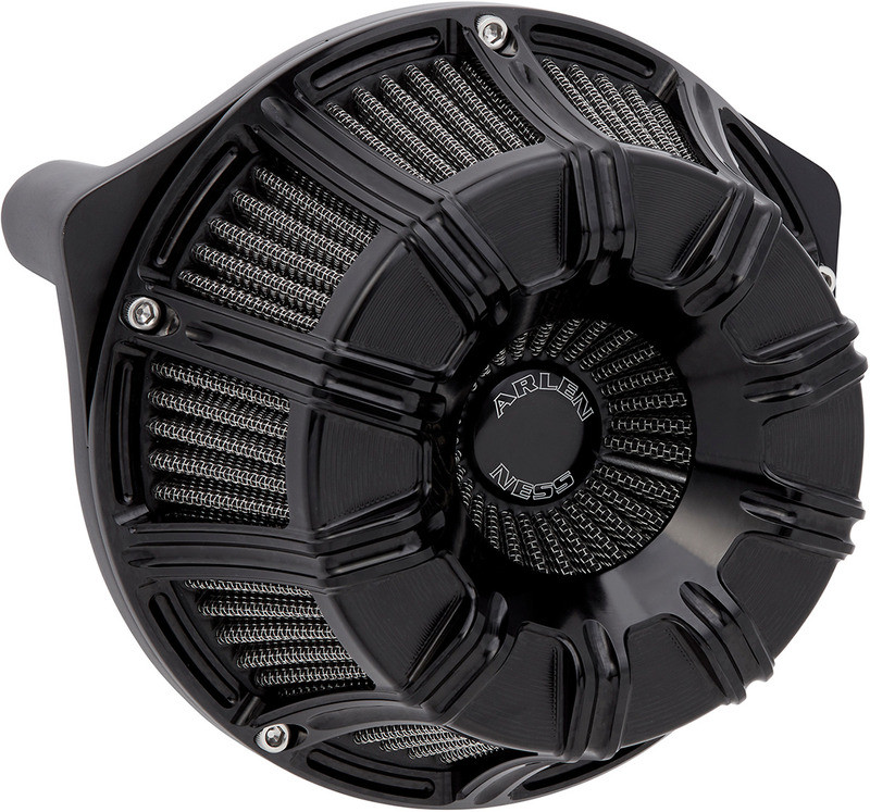 Arlen Ness Inverted Sucker Air Cleaner Black - 600-011