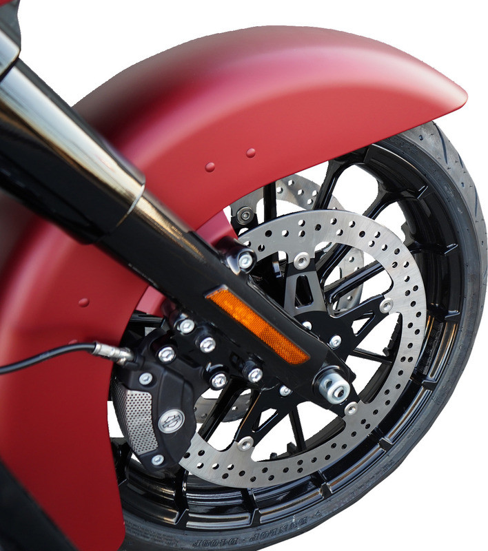 Arlen Ness Big Brake Rotor 14" Front Right Touring - 02-911