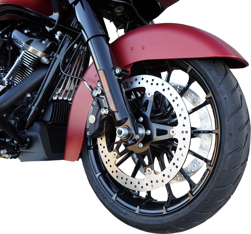 Arlen Ness Big Brake Rotor 14" Front Right Touring - 02-911