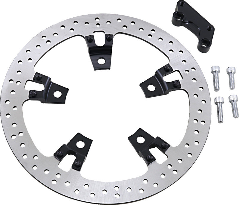 Arlen Ness Big Brake Rotor 14" Front Left Touring - 02-962