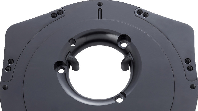 Arlen Ness Inverted Air Cleaner Cover Plate Black - 600-062