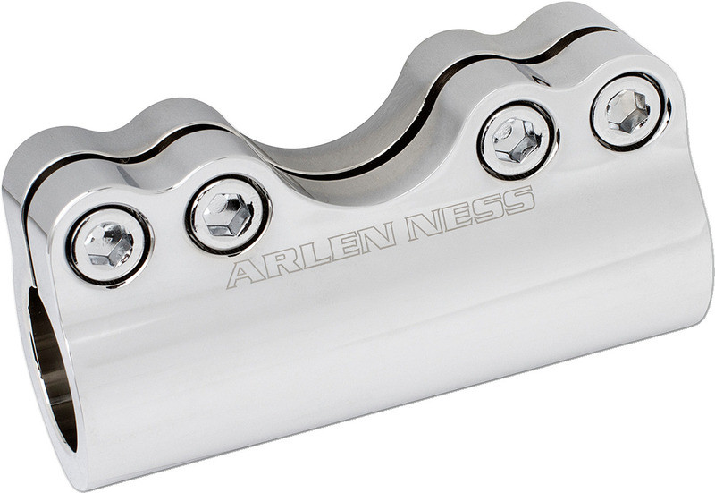 Arlen Ness Handlebar Clamp Modular Chrome - 08-053