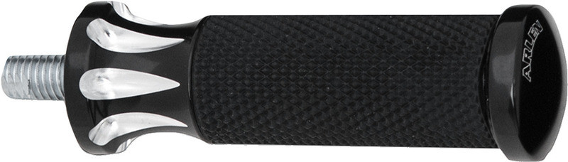 Arlen Ness Shift Peg Deep Cut Black - 07-919