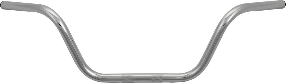 Harddrive Buckhorn Handlebar Chrome 1" W/7" Rise - 31-0042S