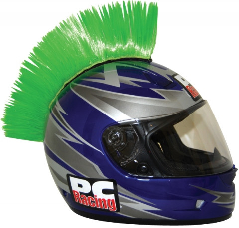 Pcracing Helmet Mohawk (Green) - PCHMGREEN