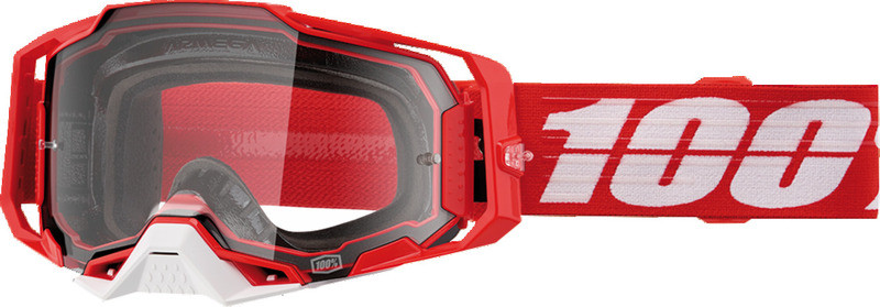 100% Armega C-Bad Clear Goggles