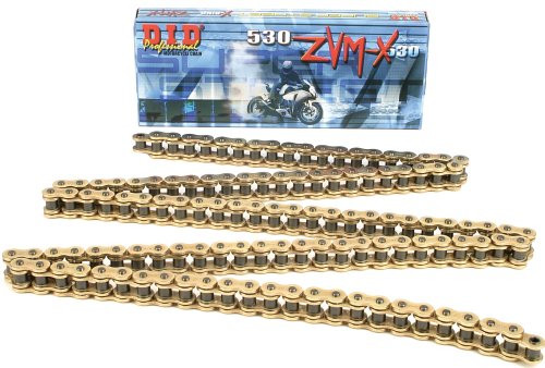 D.I.D Super Street 520Zvmx-120 X-Ring Chain (Gold) - 520ZVMX-120 GOLD