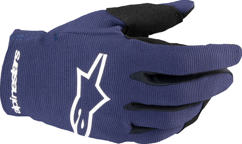 Alpinestars Youth Radar Night Navy White Gloves