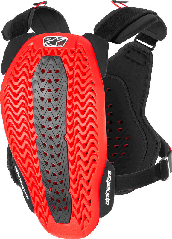 Alpinestars A-5 Plasma Black Red White Chest Protector