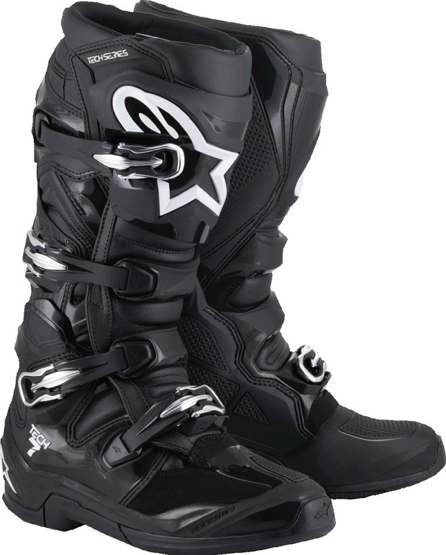 TEC HTLBT-200 ブラック 0.1 Tech 7 - Black MX Boots | Alpinestars®