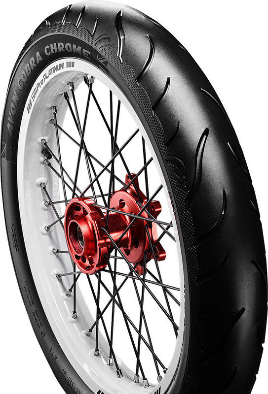 Avon Cobra Chrome AV91 Tire - Front