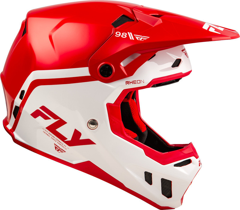 fly white motorcycle helmet FORMULA S CARBON FIBER LIGHTWEIGHT MOTOCROSS HELMETS Formula CC Objective Helmet