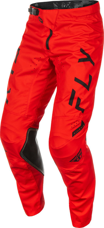 Fly Racing Kinetic Center Red Black Pants