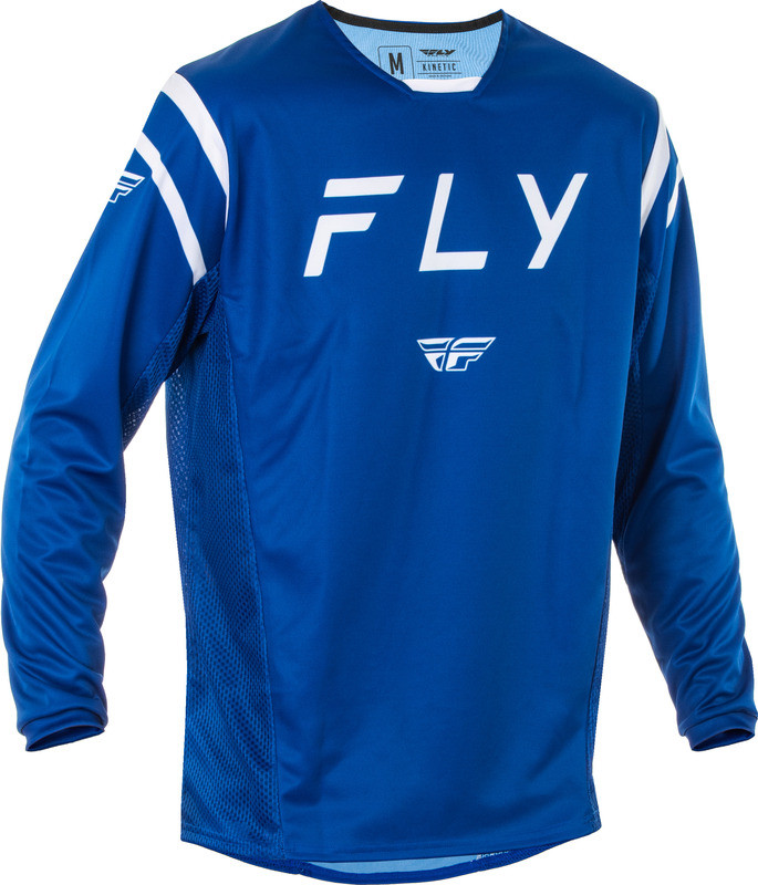 Fly Racing Kinetic Center Navy White Jersey