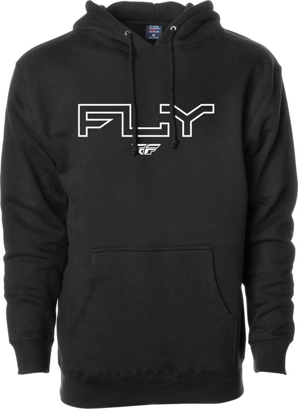 Fly Racing Edge Black Hoodie