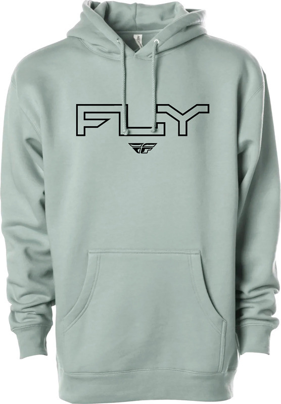 Fly Racing Youth Edge Dusty Sage Hoodie